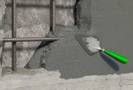Suitable materials and methods for concrete repair