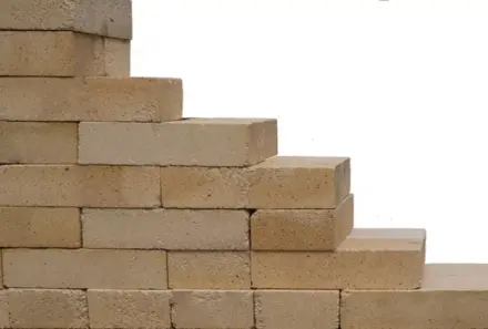 Acid-resistant refractory brick